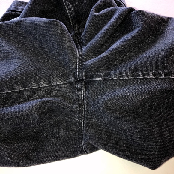 80’s Chic Jeans Ultra High-Rise Tapered Leg Black (28) - Picture 14 of 17